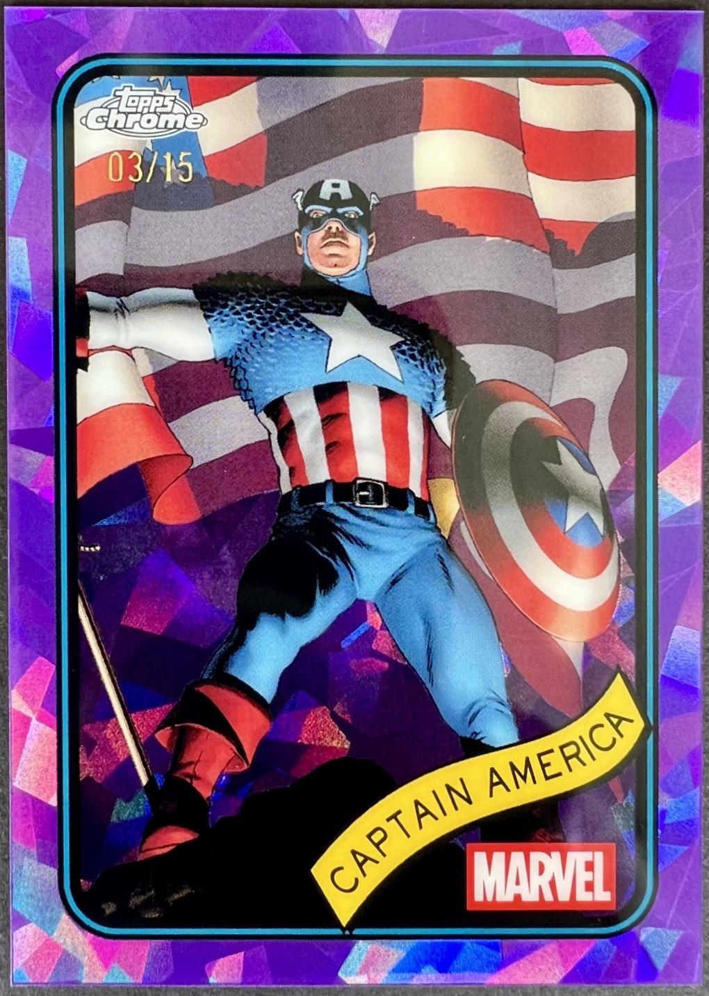 Captain America [Purple Sapphire] #185
