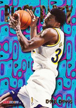 Dale Davis #13 Basketball Cards 1995 Hoops Block Party