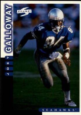Joey Galloway #18 Football Cards 1998 Panini Score