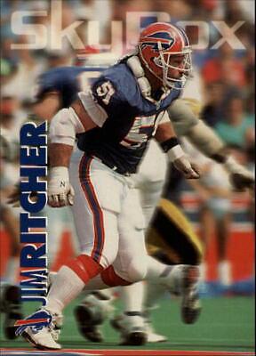 Jim Ritcher #23 Football Cards 1993 Skybox Impact