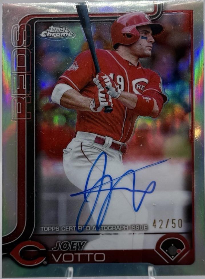 Joey Votto [Orange Refractor] #CLA-JV