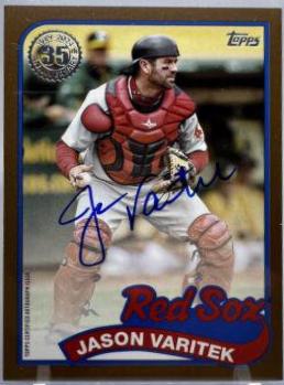 Jason Varitek [Gold] #89BA-JVA