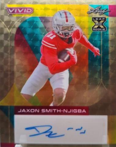 Jaxon Smith Njigba [Prismatic Super Gold] #BA-JSN