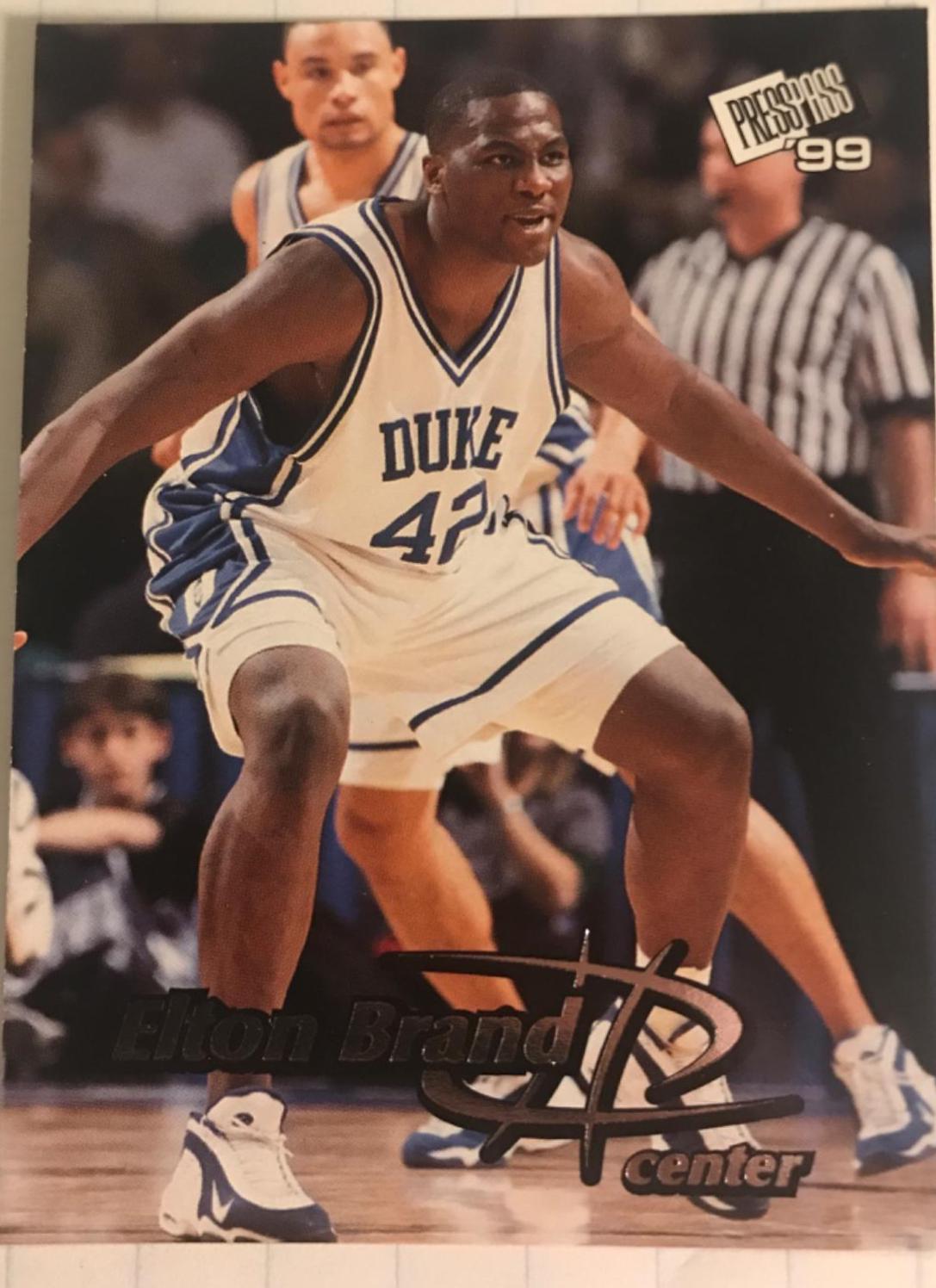 Elton Brand #45 Basketball Cards 1999 Press Pass