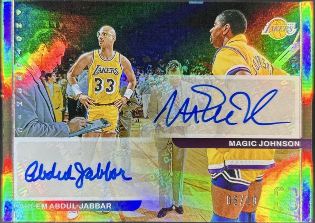 Magic Johnson/Kareem Abdul-Jabbar [Gold] #9