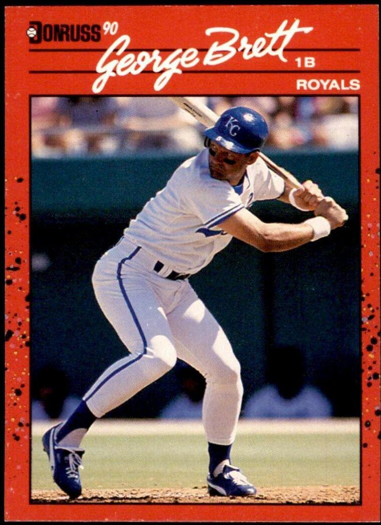 George Brett #144 Baseball Cards 1990 Donruss