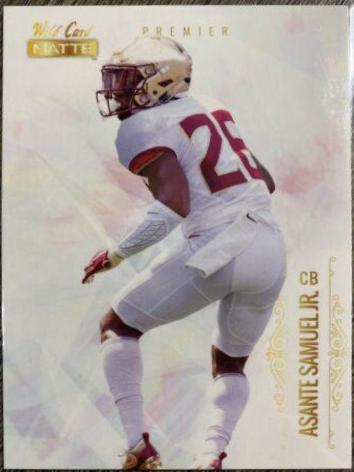 Asante Samuel Jr #MBC-40 Football Cards 2021 Wild Card Matte
