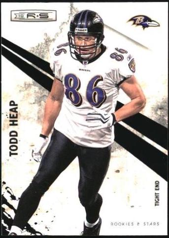 Todd Heap #13 Football Cards 2010 Panini Rookies & Stars