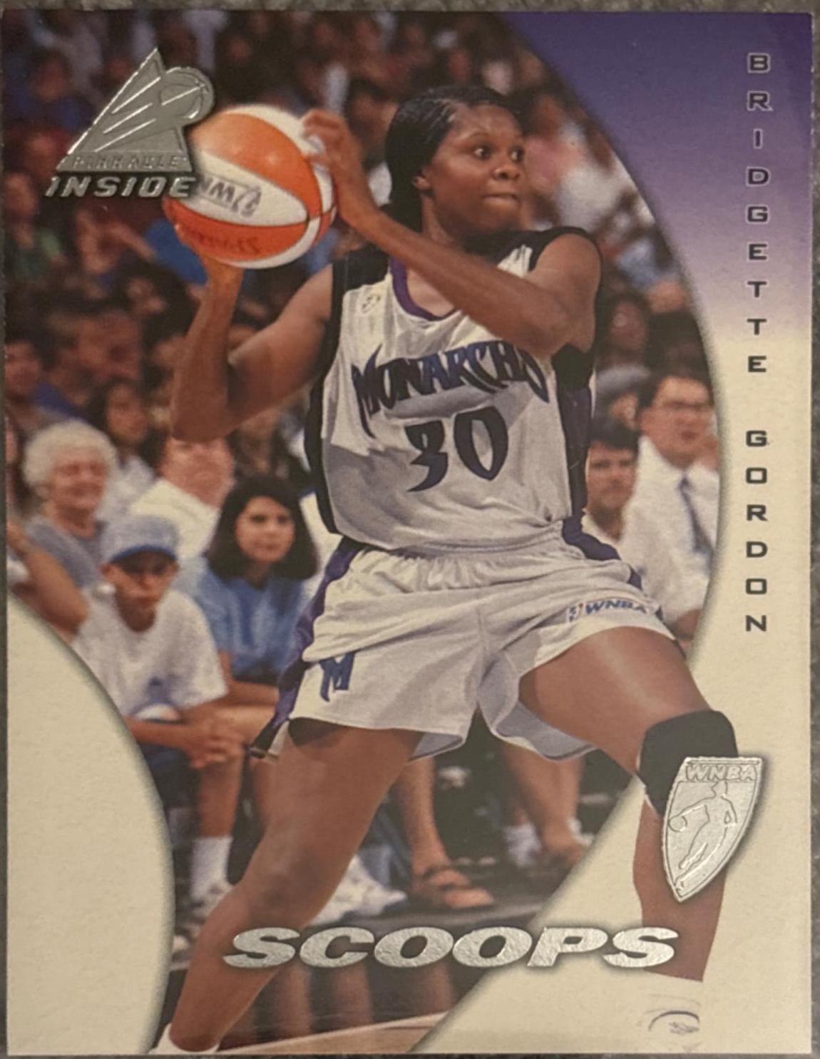 Bridgette Gordon #60 1997 Pinnacle Inside WNBA