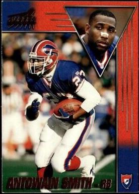 Antowain Smith #21 Football Cards 1998 Pacific Aurora