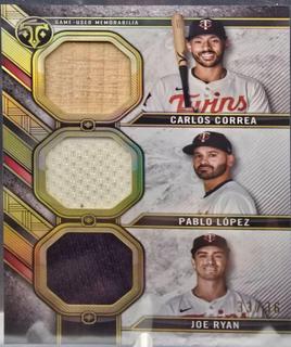Carlos Correa / Pablo Lopez / Joe Ryan