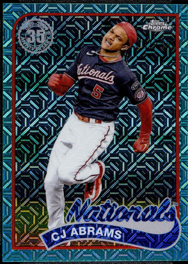CJ Abrams [Aqua] #2T89C-23