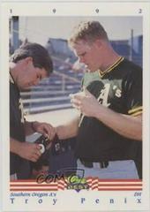 Troy Penix #441 Baseball Cards 1992 Classic Best Prices