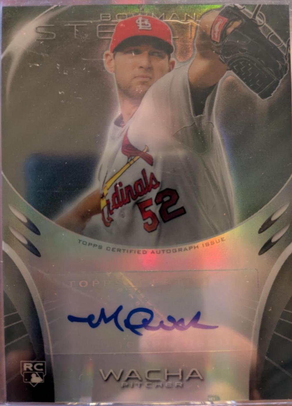 Michael Wacha #BSAR-MW Baseball Cards 2013 Bowman Sterling Rookie Autographs
