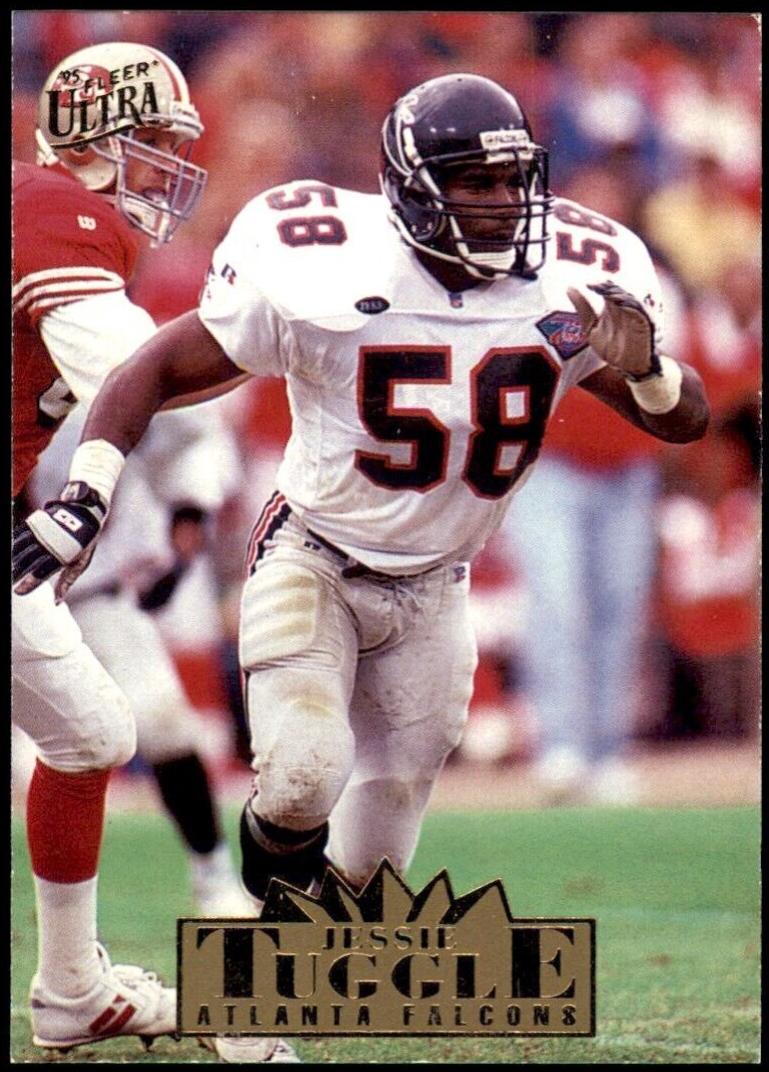 Jessie Tuggle #22 Football Cards 1995 Ultra