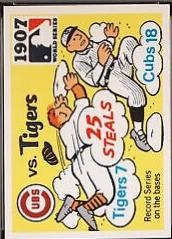 1907 Cubs, Tigers