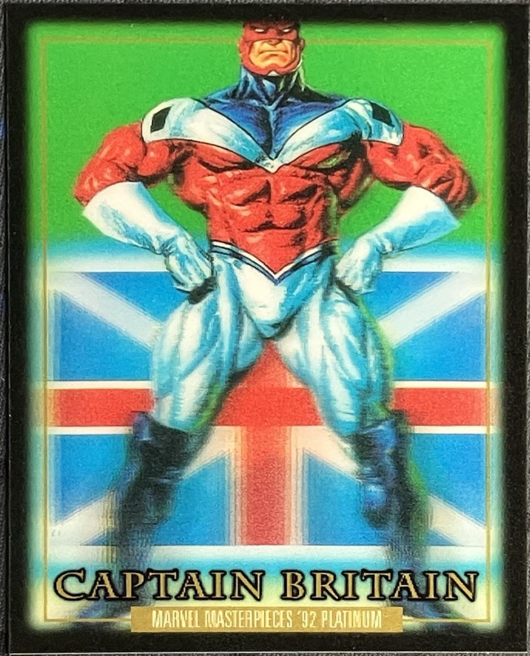 Captain Britain Lenticular
