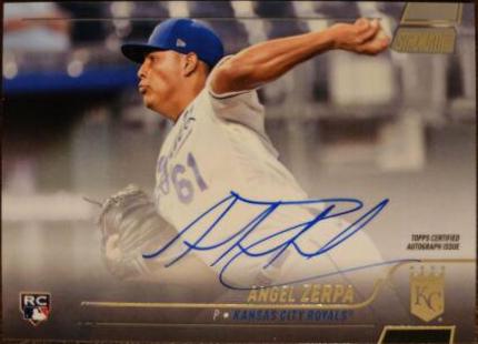 Angel Zerpa #SCBA-AZ Baseball Cards 2022 Stadium Club Autographs