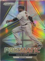 David Ortiz [Gold] #P12 Baseball Cards 2023 Panini Prizm Prizmatic Prices