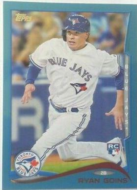 Ryan Goins #319 Baseball Cards 2014 Topps