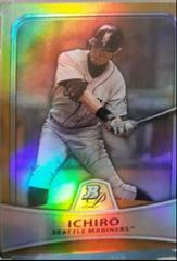 Ichiro [Refractor] #44 Baseball Cards 2010 Bowman Platinum Prices
