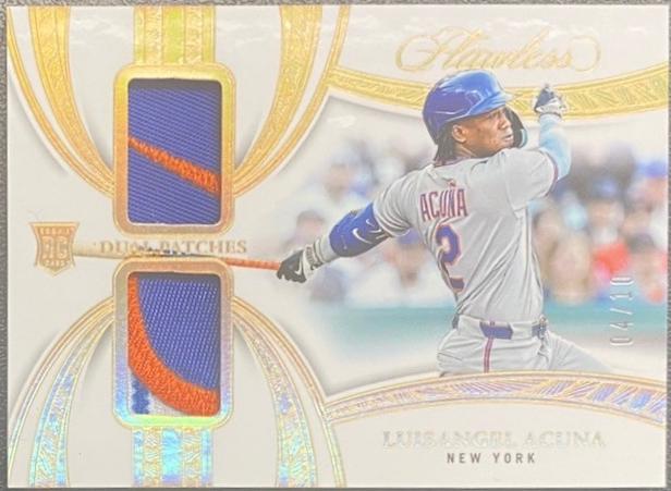 Luisangel Acuna #29 2025 Panini Flawless Dual Patch Baseball