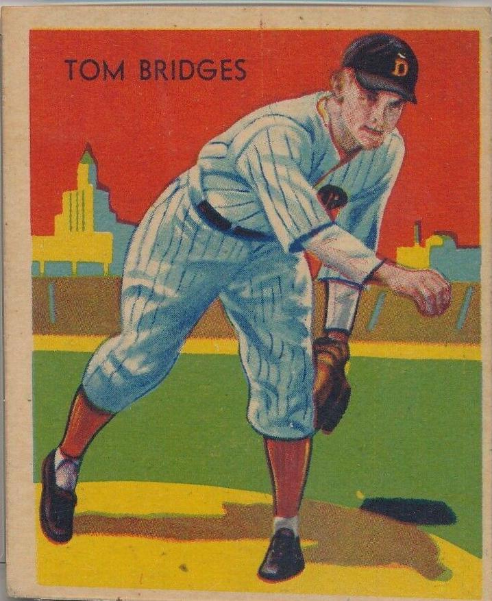 Tom Bridges #5 Baseball Cards 1935 Diamond Stars
