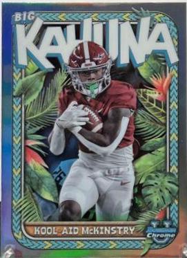 Kool Aid McKinstry #TBK-13 Football Cards 2023 Bowman Chrome University The Big Kahuna