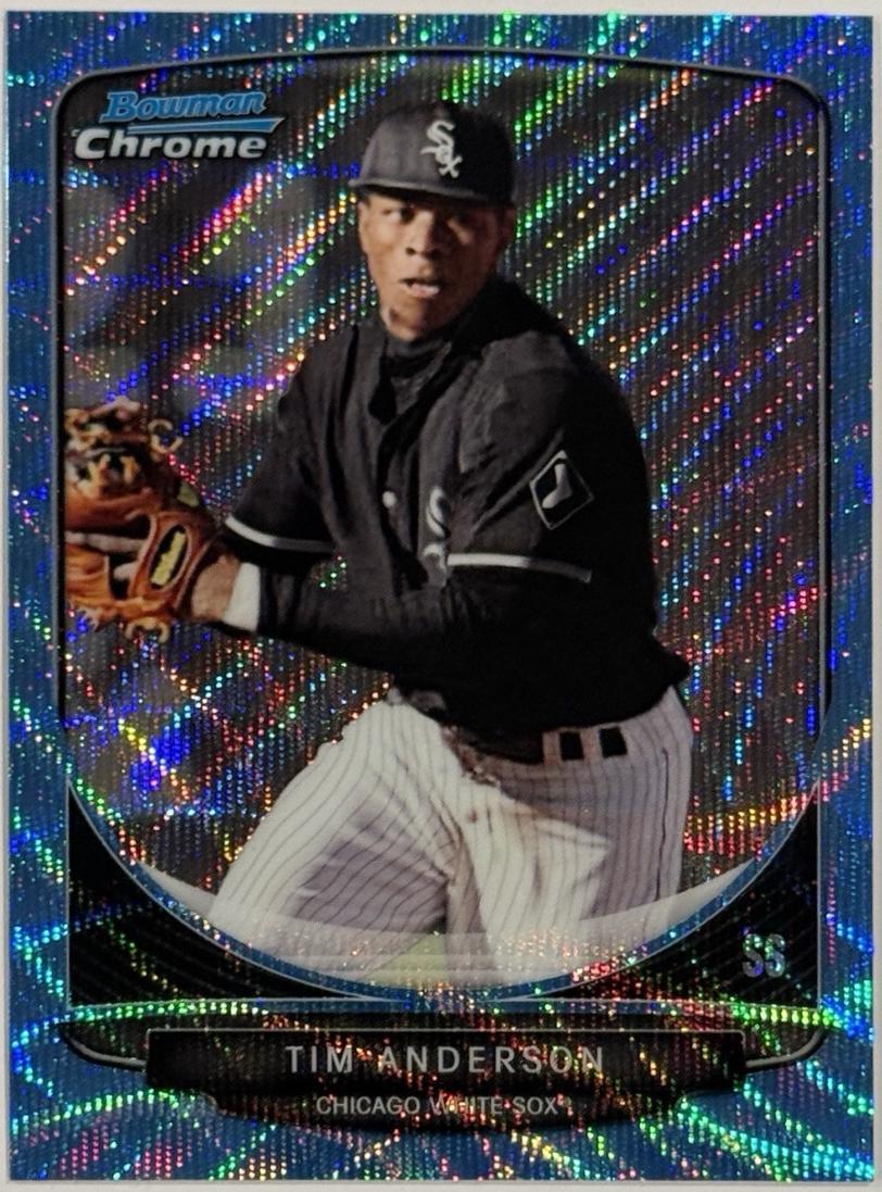 Tim Anderson [Blue Wave Refractor] #BDPP13