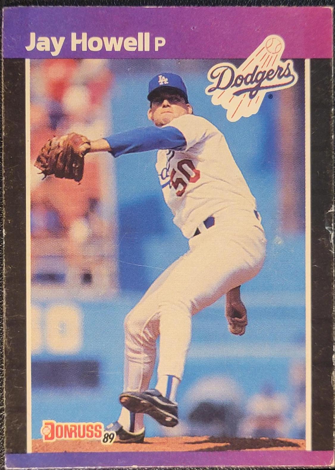 Jay Howell #610 Baseball Cards 1989 Donruss