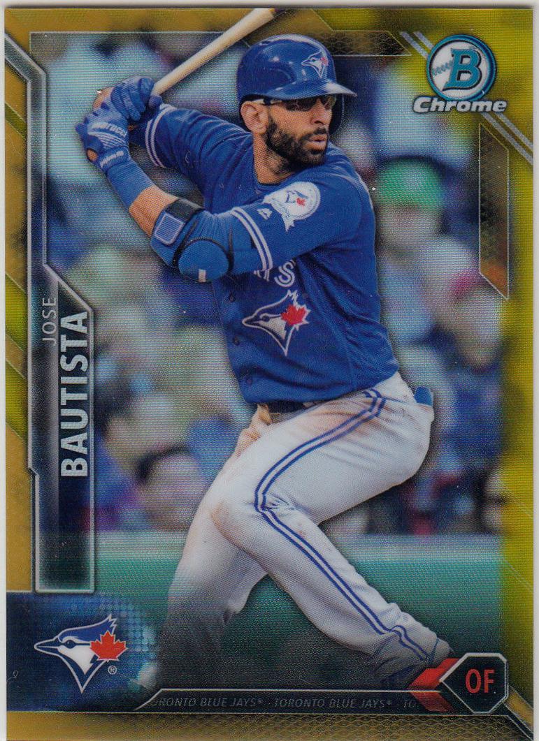 Jose Bautista [Gold Refractor] #87