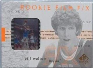 Bill Walton 2001 SP Rookie FX Film