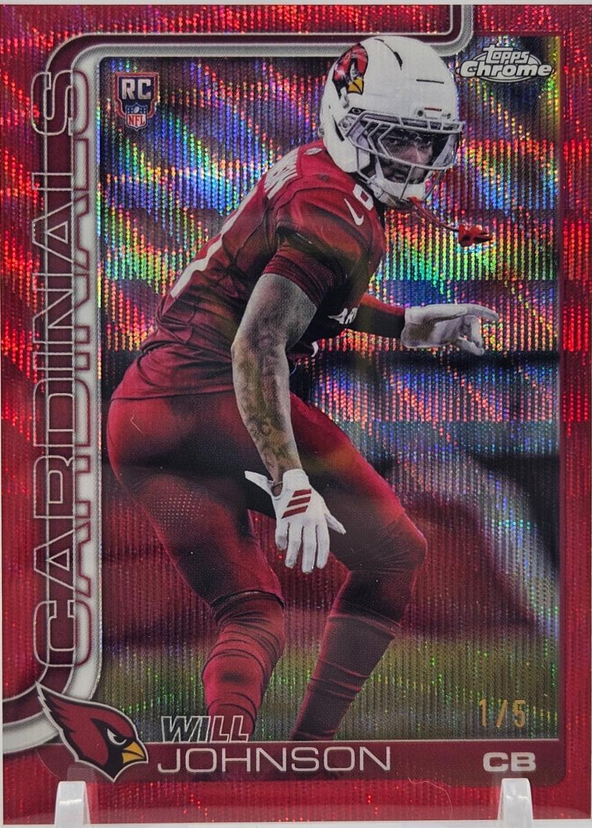 Will Johnson [Red Wave Refractor] #349