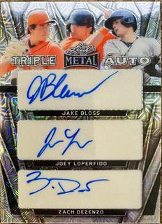 Jake Bloss / Joey Loperfido / Zach Dezenzo