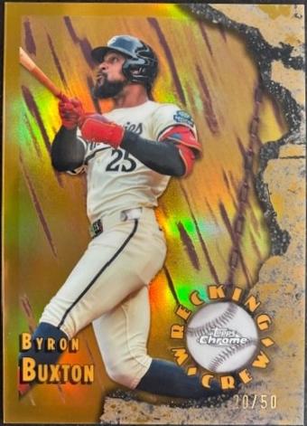 Byron Buxton [Gold] #WC-11 Prices | 2026 Topps Chrome Wrecking