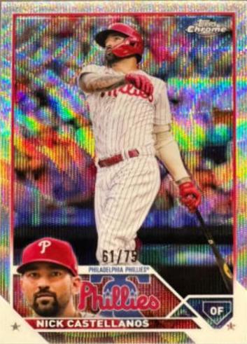 Nick Castellanos [Blue Wave] #181