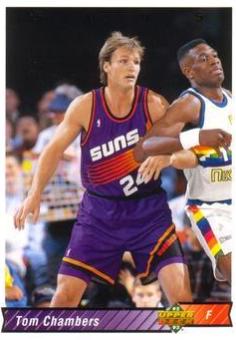 Tom Chambers #409 Basketball Cards 1992 Upper Deck