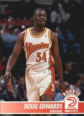 Doug Edwards #3 Basketball Cards 1994 Hoops