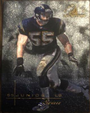 Junior Seau #25 1997 Pinnacle Inscriptions Football