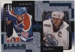 Wayne Gretzky #54 Hockey Cards 2000 Upper Deck Legands Team Foundations