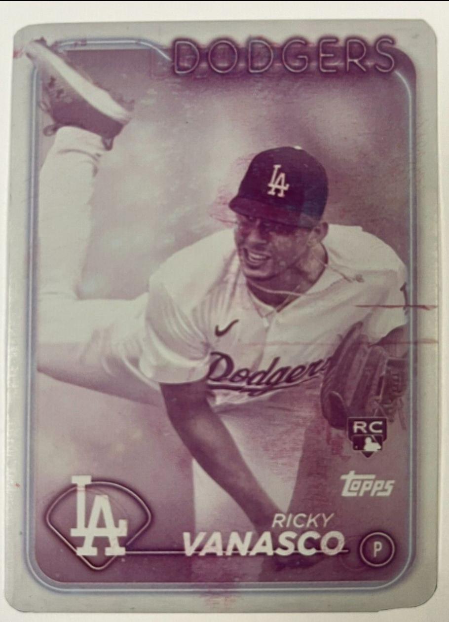 Ricky Vanasco [Printing Plate] #US38