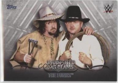 The Funks #UTT-13 Wrestling Cards 2016 Topps WWE Undisputed Tag Teams