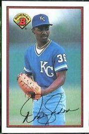 Tom Gordon #115 Baseball Cards 1989 Bowman