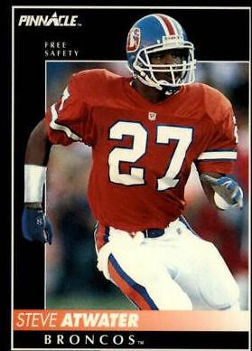 Steve Atwater #24 Football Cards 1992 Pinnacle