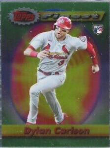 Dylan Carlson #21 2021 Topps Finest Flashbacks Baseball