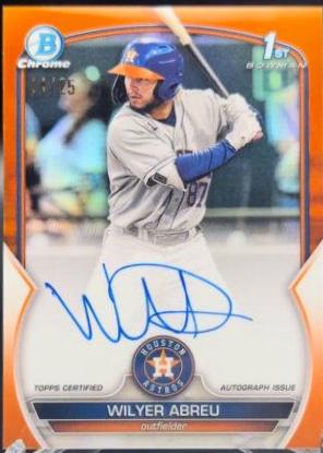 Wilyer Abreu [Orange] #CPA-WA