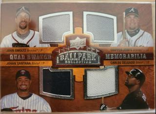 John Smoltz/Chipper Jones/Johan Santana/Carlos Delgado