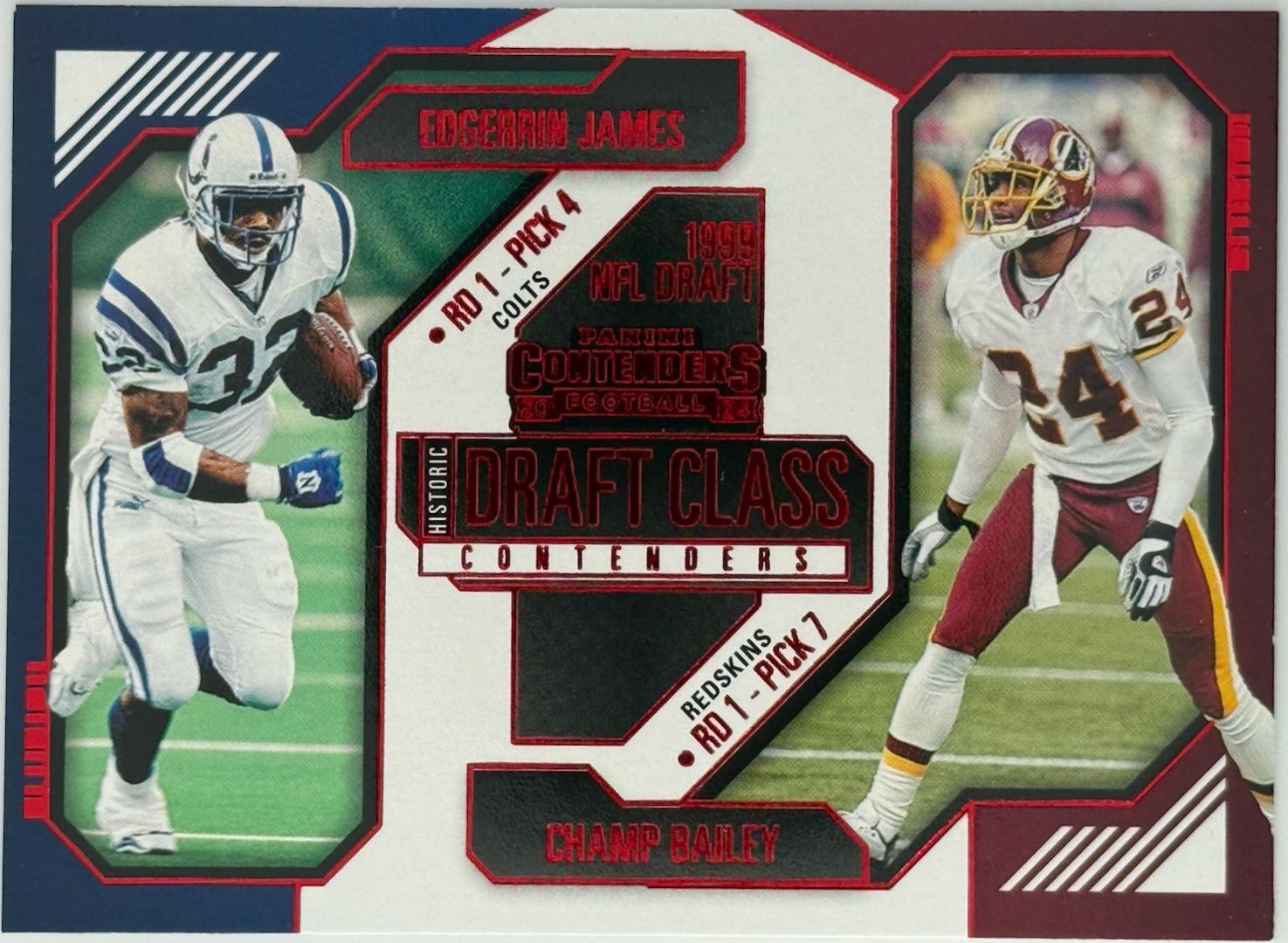 Champ Bailey / Edgerrin James [Red] #18
