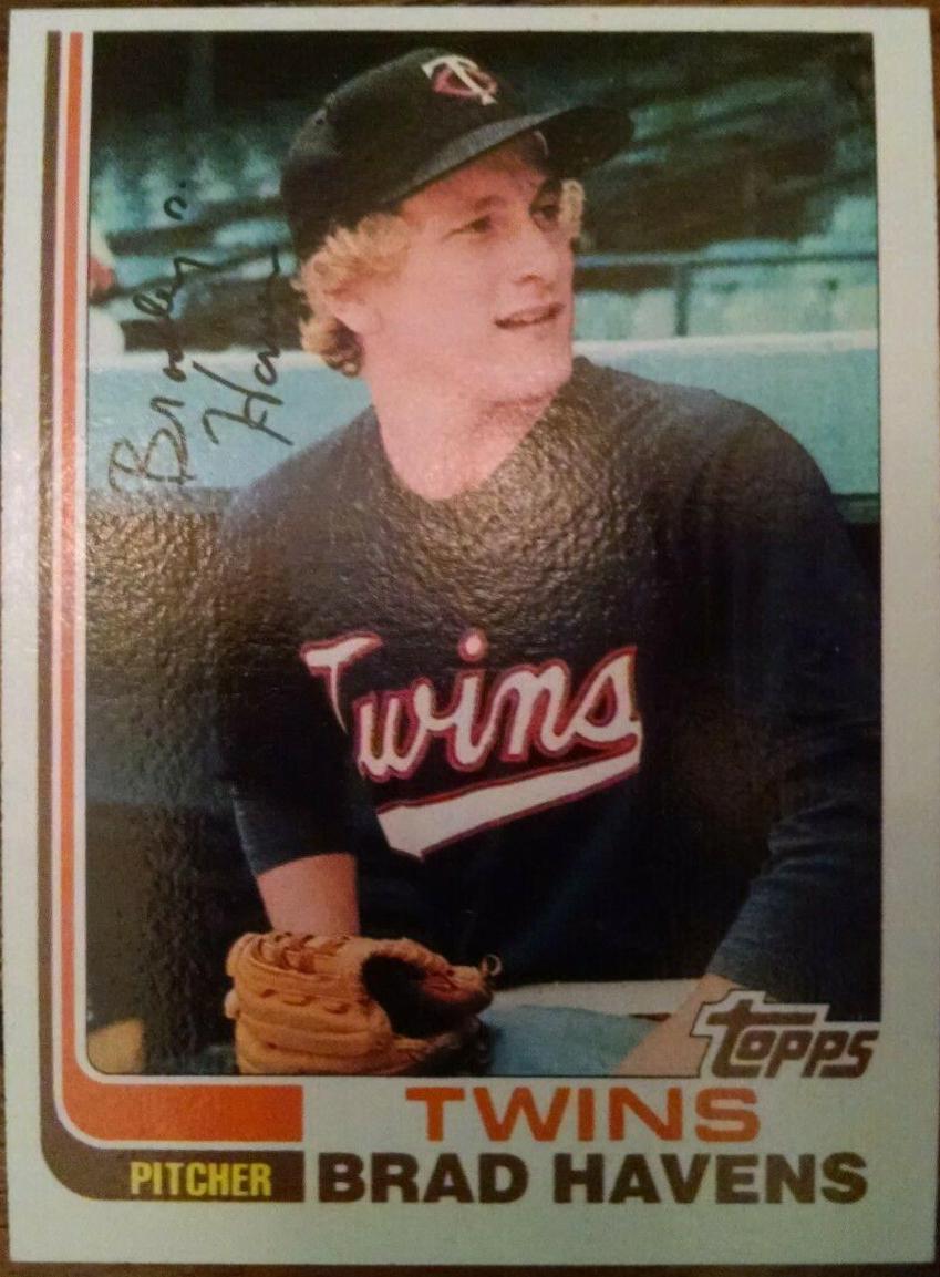 Brad Havens #92 Baseball Cards 1982 Topps