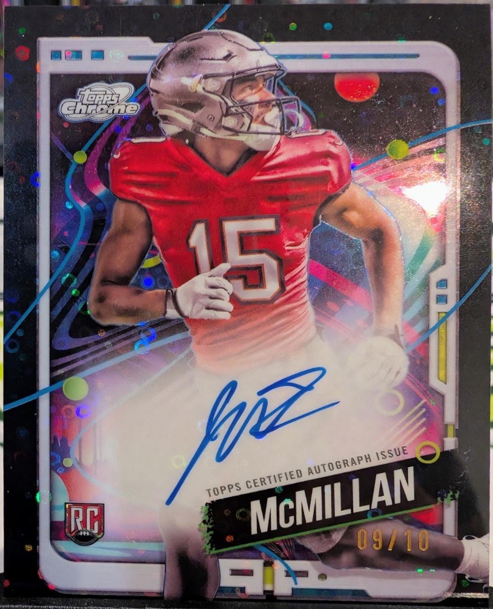 Jalen McMillan [Black Eclipse Refractor] #CCA-JM